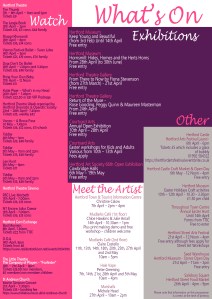 Hertford Arts Festival brochure PDF